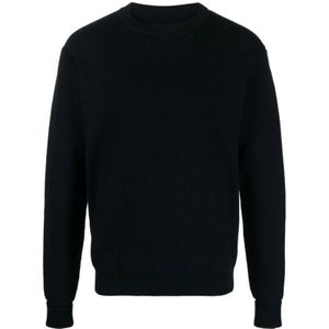 Jil Sander, Heren, Truien, Blauw, Maat: L Wol,