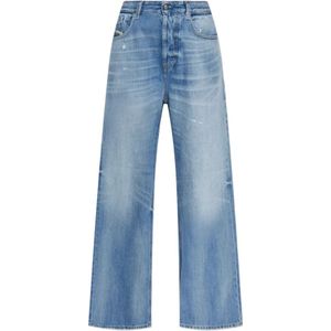 Diesel, Dames, Jeans, Blauw, Maat: W26 L32 Denim,