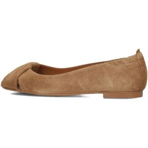 Billi Bi - A7985 - Ballerina's - Bruin - Leer