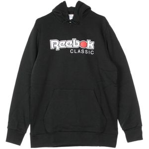 Reebok, Heren, Sweatshirts & Hoodies, Zwart, Maat: L