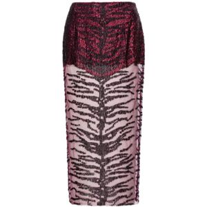 Pinko, Dames, Rokken, Veelkleurig, Maat: S Nylon,