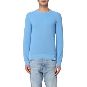 Paul & Shark, Heren, Truien, Blauw, Maat: M Wol,