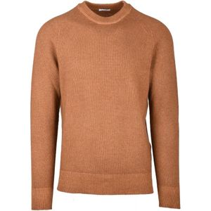 Malo, Heren, Truien, Oranje, Maat: L Kasjmier,