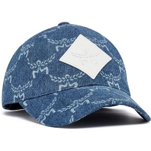 Mcm, unisex, Accessoires, Blauw, Maat: ONE Size Denim,