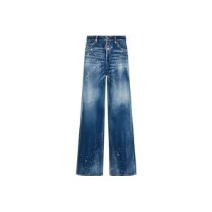 Dsquared2 Pantalon 5 Zakken Jeans , Blue , Dames , Maat: XS