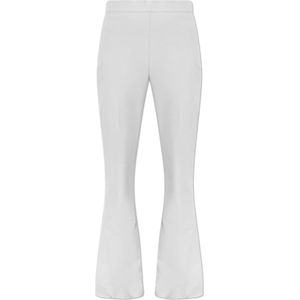 Gestuz - Dagny Pants - Broek - Lichtgrijs - Polyester Viscose Wol Elastaan