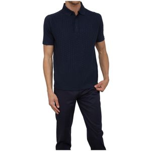 Corneliani, Heren, Tops, Blauw, Maat: 2XL Katoen,