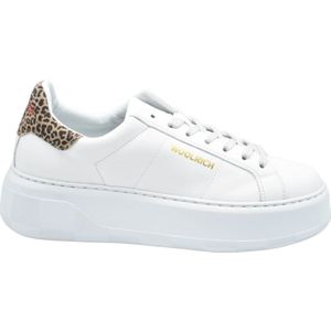 Woolrich, Dames, Schoenen, Wit, Maat: 40 EU Leer,