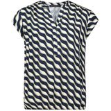 Betty Barclay - Korte Mouw Blouse - Blauw - Dames