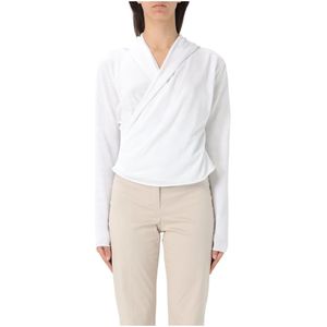 add, Dames, Tops, Wit, Maat: L