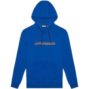 Antony Morato, Heren, Sweatshirts & Hoodies, Blauw, Maat: XL Katoen,