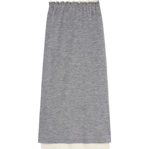 Jil Sander, Dames, Rokken, Grijs, Maat: S Wol,