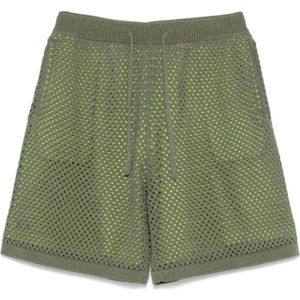 Kenzo, Heren, Korte broeken, Groen, Maat: S Zijde,