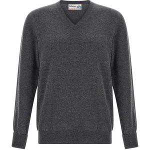 Ballantyne, Heren, Truien, Grijs, Maat: XL Kasjmier,