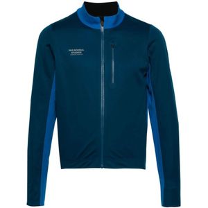 Pas Normal Studios, Heren, Sweatshirts & Hoodies, Blauw, Maat: S Leer,