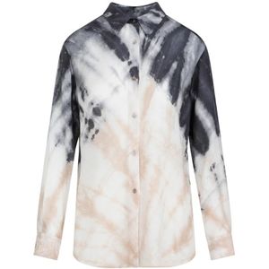 Gabriela Hearst, Dames, Blouses & Shirts, Veelkleurig, Maat: S Zijde,