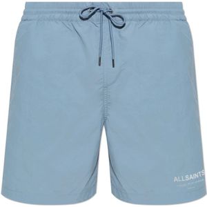 AllSaints, Heren, Badkleding, Blauw, Maat: S