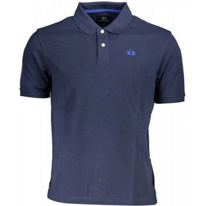 La Martina, Heren, Tops, Blauw, Maat: 2XL Katoen,