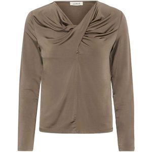 Soaked in Luxury, Dames, Tops, Bruin, Maat: M
