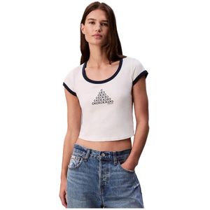 Calvin Klein - T-shirt - Wit - Dames