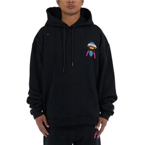 Members of the Rage, Heren, Sweatshirts & Hoodies, Zwart, Maat: L Katoen,