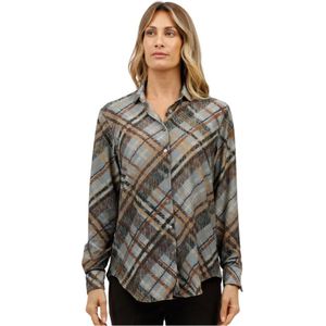 Caliban, Dames, Blouses & Shirts, Veelkleurig, Maat: L