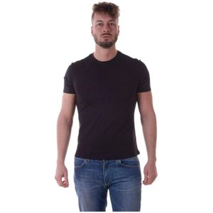 Armani Jeans, Heren, Tops, Zwart, Maat: M