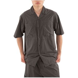 Mizuno, Heren, Overhemden, Grijs, Maat: S