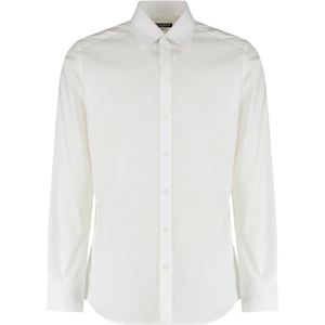 Dolce & Gabbana, Heren, Overhemden, Wit, Maat: M Katoen,