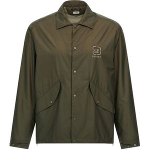 C.p. Company, Heren, Jassen, Groen, Maat: M Zijde,