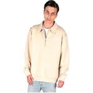 Department Five, Heren, Sweatshirts & Hoodies, Beige, Maat: L Katoen,