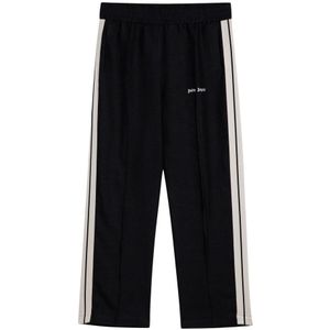 Palm Angels, Heren, Broeken, Grijs, Maat: L Linnen,