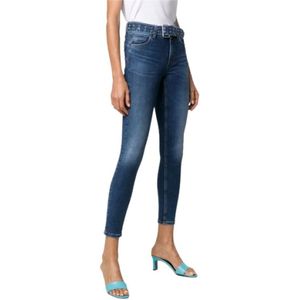 Liu Jo, Dames, Jeans, Blauw, Maat: W27 Katoen,