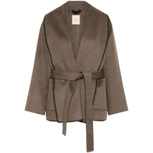 Part Two, Dames, Mantels, Bruin, Maat: XS Leer,