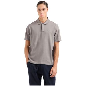 Emporio Armani, Heren, Tops, Grijs, Maat: XL