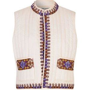 Lollys Laundry, Dames, Jassen, Beige, Maat: S Katoen,