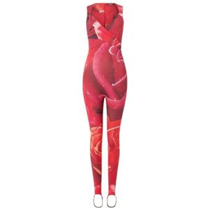 Roberto Cavalli, Dames, Jumpsuits & Playsuits, Rood, Maat: M