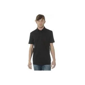 Versace Klassieke Polo Hemden voor Heren , Black , Heren , Maat: XL