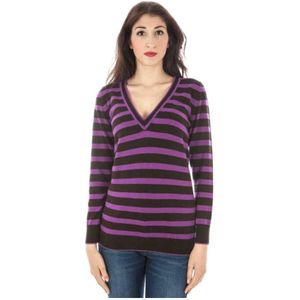 Fred Perry, Dames, Truien, Veelkleurig, Maat: M Wol,