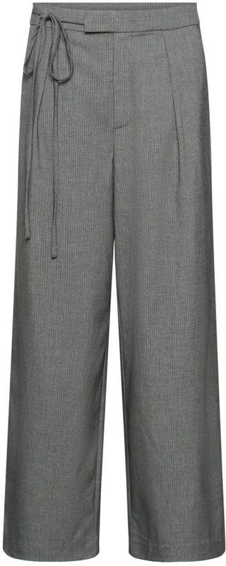 Kaffe - Wijde Broek - Grijs Melange - Dames