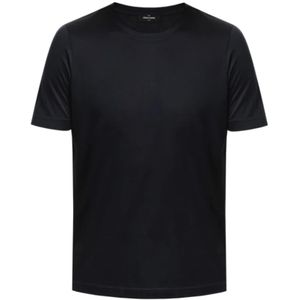 Gran Sasso, Heren, Tops, Blauw, Maat: L Zijde,