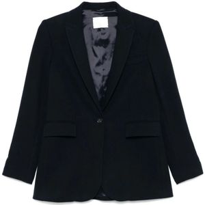 Circolo 1901, Dames, Jassen, Blauw, Maat: M Katoen,