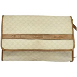 Celine Vintage, Dames, Pre-owned, Wit, Maat: ONE Size