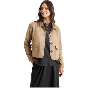 IN Front, Dames, Jassen, Bruin, Maat: XL