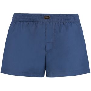 Dolce & Gabbana, Heren, Badkleding, Blauw, Maat: M