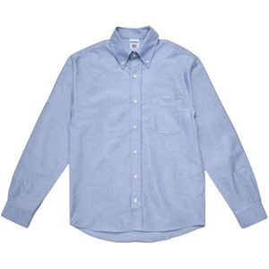 Sebago, Heren, Overhemden, Blauw, Maat: L Katoen,