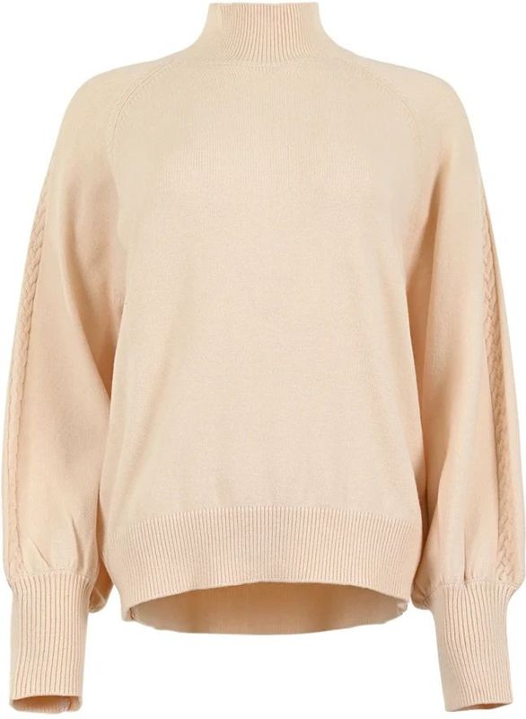 Maicazz, Dames, Truien, Beige, Maat: XS