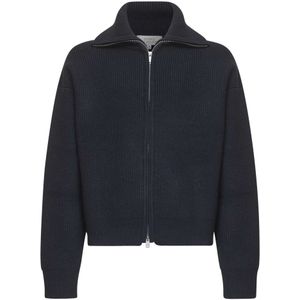 Studio Nicholson, Heren, Truien, Blauw, Maat: XL Wol,