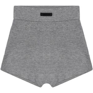 Fear Of God, Dames, Korte broeken, Grijs, Maat: XS
