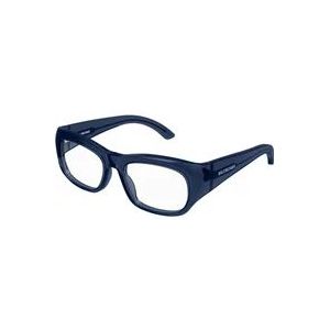 Balenciaga Stijlvolle optische bril , Blue , unisex , Maat: 54 MM